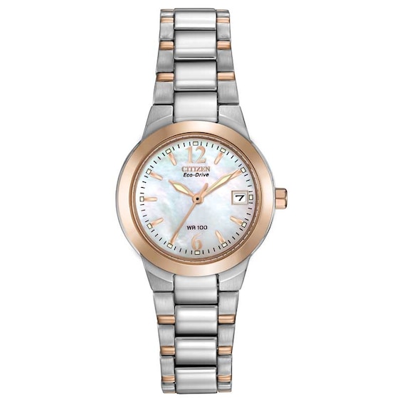 Ladies' Citizen Eco-DriveÂ® Silhouette Watch (Model: EW1676-52D)