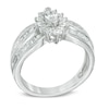 Thumbnail Image 2 of 1 CT. T.W. Marquise Diamond Frame Engagement Ring in 10K White Gold