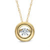 Thumbnail Image 1 of 1/6 CT. Diamond Solitaire Pendant in 10K Gold