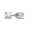 Thumbnail Image 0 of Celebration Ideal 1/5 CT. T.W. Diamond Solitaire Stud Earrings in 14K White Gold (K/I1)