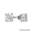 Thumbnail Image 0 of Celebration Ideal 1/3 CT. T.W. Diamond Solitaire Stud Earrings in 14K White Gold (K/I1)