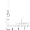 Thumbnail Image 2 of Sideways Cross Necklace and Bracelet Set in Sterling Silver