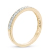 Thumbnail Image 2 of 1/5 CT. T.W. Diamond Vintage-Style Anniversary Band in 14K Gold