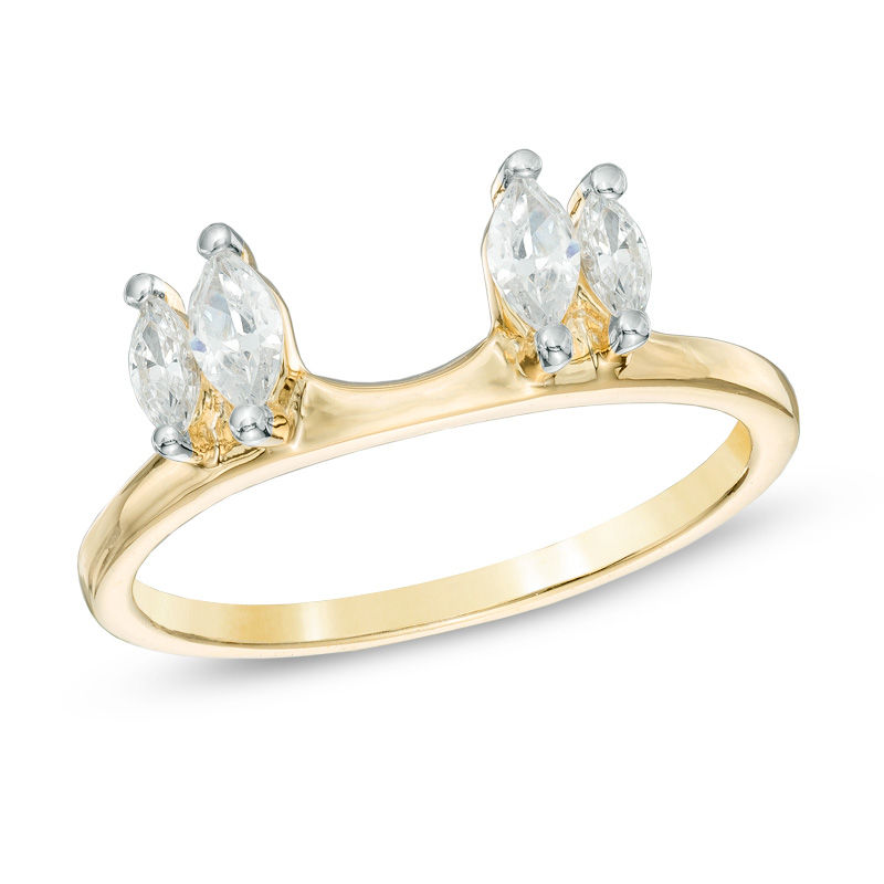 Wedding ring enhancer for marquise setting new arrivals