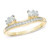 1/3 CT. T.W. Diamond Solitaire Enhancer In 10K Gold