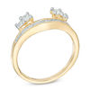 Thumbnail Image 1 of 1/3 CT. T.W. Diamond Solitaire Enhancer in 10K Gold