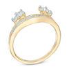 Thumbnail Image 2 of 1/3 CT. T.W. Diamond Solitaire Enhancer in 10K Gold