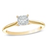 Thumbnail Image 0 of 1/5 CT. Princess-Cut Diamond Solitaire Engagement Ring in 10K Gold