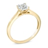 Thumbnail Image 1 of 1/5 CT. Princess-Cut Diamond Solitaire Engagement Ring in 10K Gold