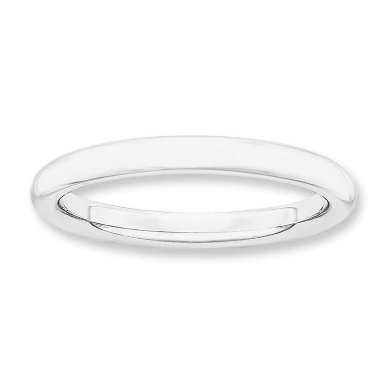 Main Image 1 of 2.5mm Comfort Fit Wedding Band in Platinum