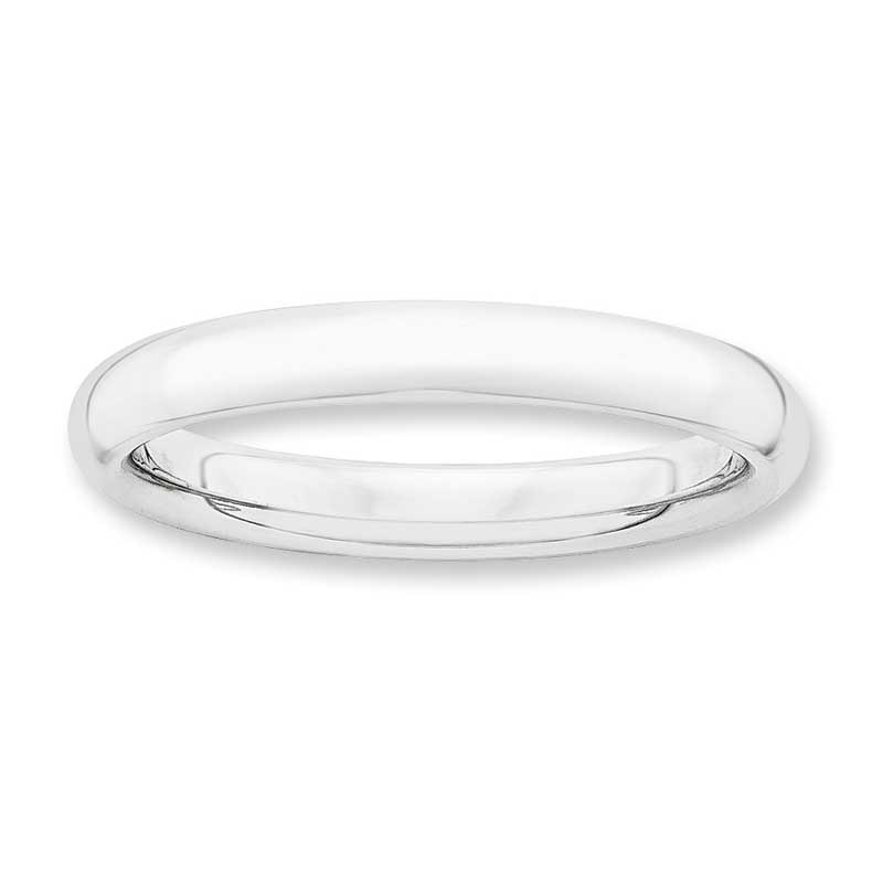 Main Image 1 of 3.0mm Comfort Fit Wedding Band in Platinum