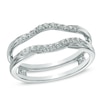 Thumbnail Image 0 of 1/5 CT. T.W. Diamond Contour Solitaire Enhancer in 14K White Gold