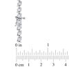 Thumbnail Image 2 of 1 CT. T.W. Diamond "S" Tennis Bracelet in Sterling Silver - 7.25"