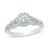 Thumbnail Image 0 of Vera Wang Love Collection 3/4 CT. T.W. Diamond Frame Engagement Ring in 14K White Gold