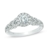 Thumbnail Image 1 of Vera Wang Love Collection 3/4 CT. T.W. Diamond Frame Engagement Ring in 14K White Gold