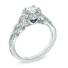 Thumbnail Image 2 of Vera Wang Love Collection 3/4 CT. T.W. Diamond Frame Engagement Ring in 14K White Gold