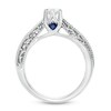 Thumbnail Image 3 of Vera Wang Love Collection 1/2 CT. Marquise Diamond Solitaire Scroll Engagement Ring in 14K White Gold