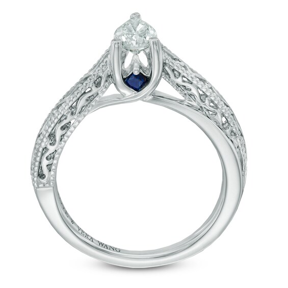 vera wang solitaire ring
