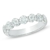 Thumbnail Image 1 of 1-1/2 CT. T.W. Diamond Seven Stone Band in 14K White Gold
