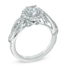 Thumbnail Image 1 of Vera Wang Love Collection 7/8 CT. T.W. Diamond Vintage-Style Engagement Ring in 14K White Gold