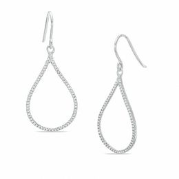 Diamond Earrings Zales Outlet T W Diamond Teardrop Earrings In 10k White Gold