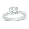 Thumbnail Image 0 of 1-1/2 CT. Certified Canadian Diamond Solitaire Engagement Ring in 18K White Gold (I/SI2)