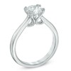 Thumbnail Image 1 of 1-1/2 CT. Certified Canadian Diamond Solitaire Engagement Ring in 18K White Gold (I/SI2)