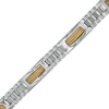 Thumbnail Image 0 of Men's ID Bracelet in Two-Tone Stainless Steel - 8.5"