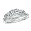 Thumbnail Image 2 of 1-1/4 CT. T.W. Diamond Frame Past Present Future® Engagement Ring in 14K White Gold