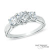 Thumbnail Image 0 of 1-1/2 CT. T.W. Diamond Past Present Future® Engagement Ring in 14K White Gold