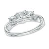 Thumbnail Image 2 of 1-1/2 CT. T.W. Diamond Past Present Future® Engagement Ring in 14K White Gold