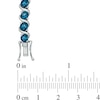 Thumbnail Image 1 of 4.0mm London Blue Topaz Bracelet in Sterling Silver - 7.5"