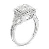Thumbnail Image 2 of 1 CT. T.W. Composite Diamond Frame Ring in 10K White Gold
