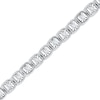 Thumbnail Image 1 of 1/4 CT. T.W. Diamond Vintage-Style Tennis Bracelet in Sterling Silver - 7.25"