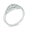 Thumbnail Image 2 of Diamond Accent "MOM" Ring in Sterling Silver