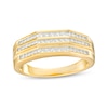 Thumbnail Image 1 of 1/4 CT. T.W. Diamond Wedding Band in 10K Gold