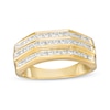 Thumbnail Image 1 of 1 CT. T.W. Diamond Wedding Band in 10K Gold