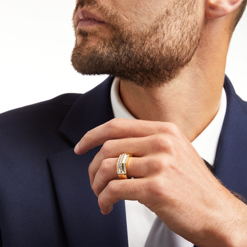Main Image 2 of 1 CT. T.W. Diamond Wedding Band in 10K Gold