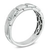 Thumbnail Image 1 of Men's 1/10 CT. T.W. Diamond Anniversary Band in 10K White Gold