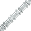 Thumbnail Image 1 of Men's Carbon Fiber and Diamond Accent Bracelet in Stainless Steel - 8.5"