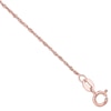 Thumbnail Image 0 of 1.03mm Singapore Chain Necklace in Solid 14K Rose Gold - 18"