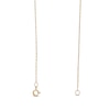 Thumbnail Image 3 of 0.76mm Rope Chain Necklace in Solid 14K Gold - 18"
