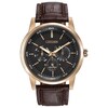 Thumbnail Image 1 of Men's Citizen Eco-Drive® Rose-Tone Strap Watch with Brown Dial (Model: BU2013-08E)