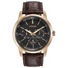 Men's Citizen Eco-DriveÂ® Rose-Tone Strap Watch With Brown Dial (Model: BU2013-08E)