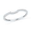 Thumbnail Image 3 of 1/3 CT. T.W. Diamond Square Frame Bridal Set in 10K White Gold