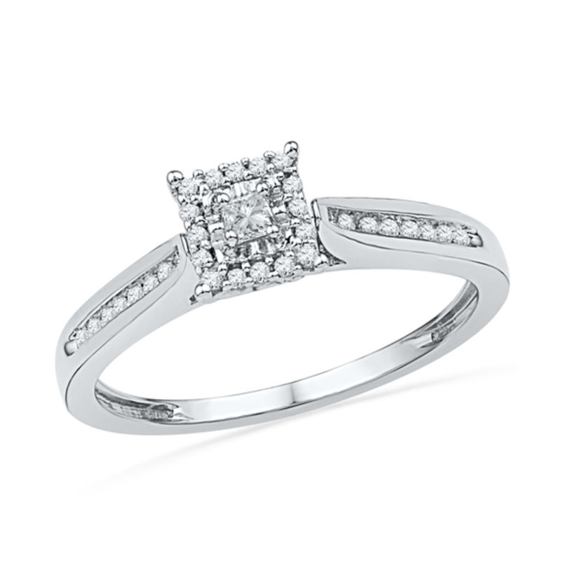 Square cut promise rings 2025