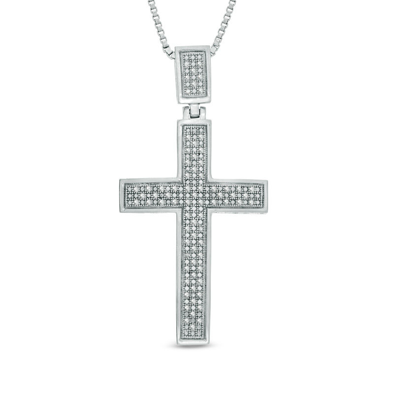 Zales diamond cross necklaces miller eva