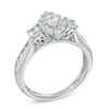 Thumbnail Image 1 of 1 CT. T.W. Marquise Diamond Past Present Future® Ring in 14K White Gold