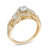 Thumbnail Image 1 of 1 CT. T.W. Diamond Past Present Future® Twist Ring in 14K Gold