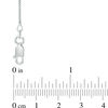 Thumbnail Image 2 of Ladies' 1.1mm Box Chain Necklace in Sterling Silver - 16"